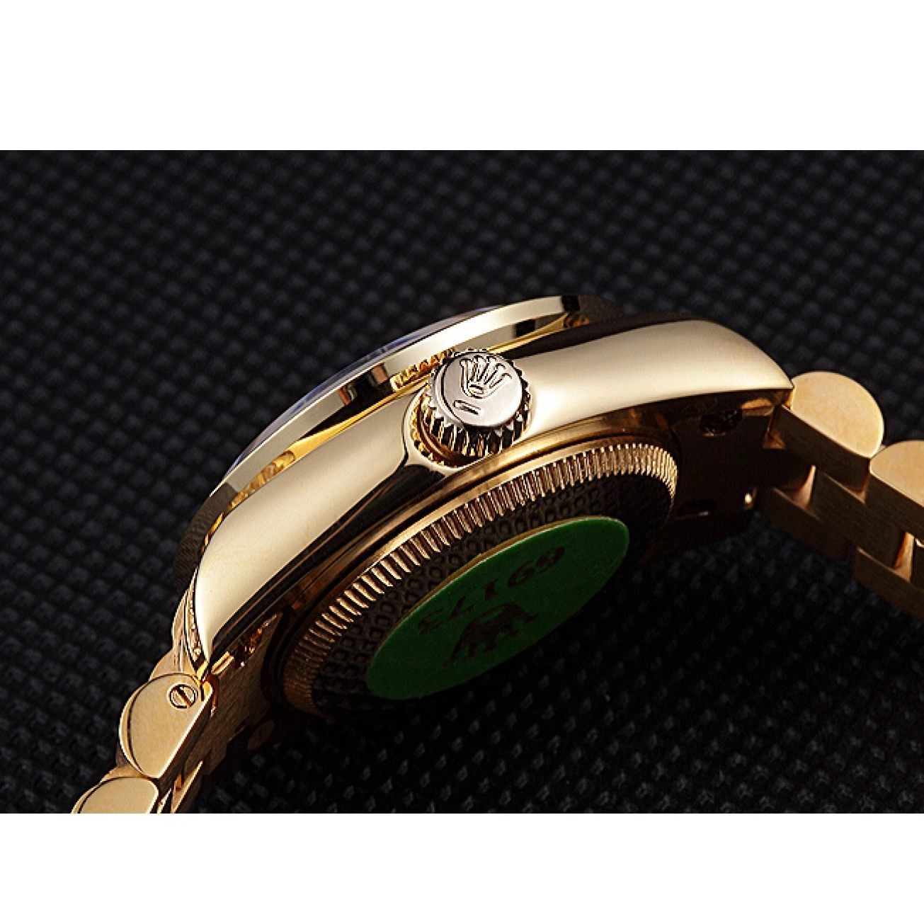 AAA replica watch Swiss Diamond Rolex Dial 622023 Gold DateJust 0606